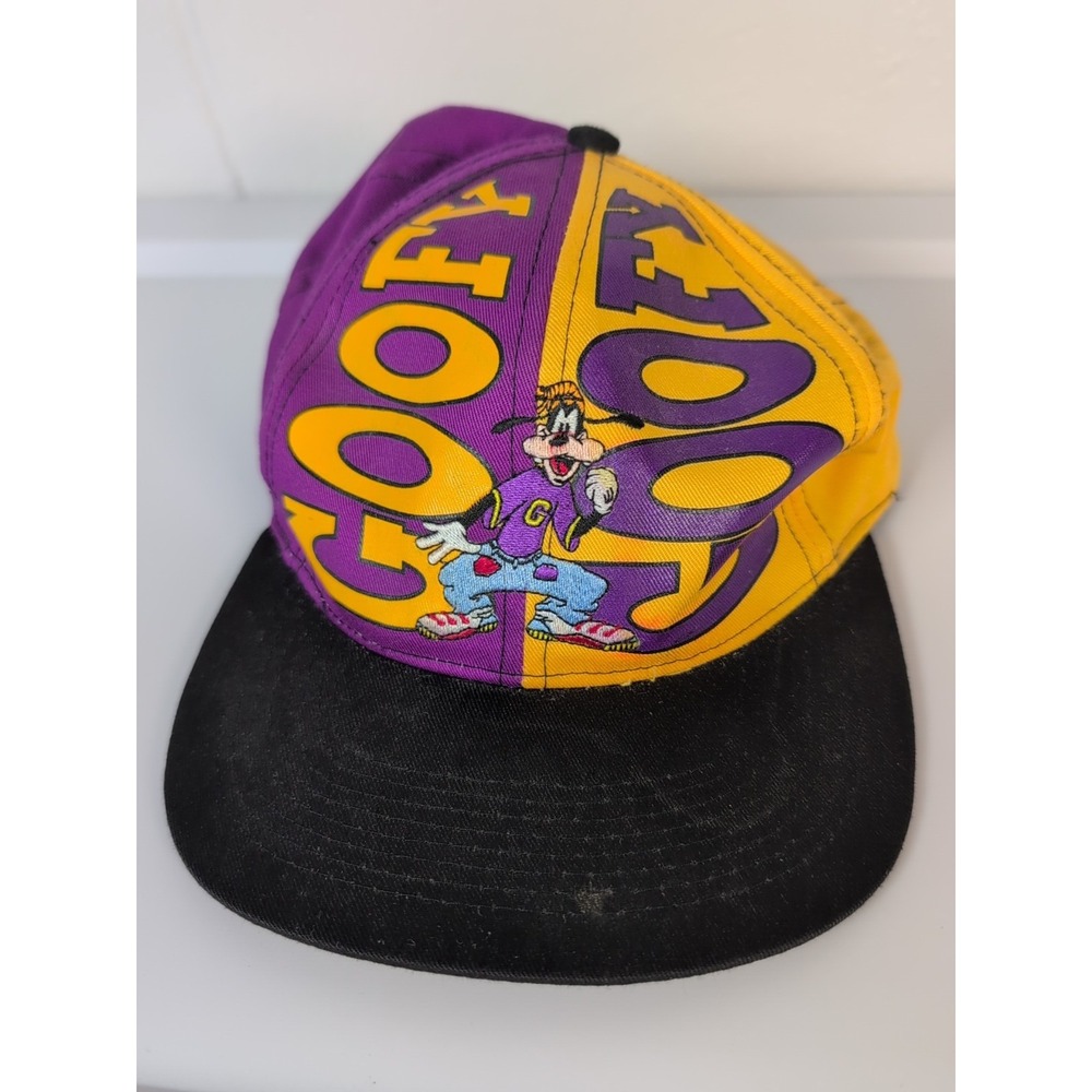 Vintage Disney's Mickey Unlimited Goofy Hat Snap Back
